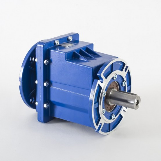 Reductor coaxial ZMCRZ 04 Rel. 1/28.3, brida salida 200, eje salida Ø35, PAM 250-28, para motor tamaño 112 B5 no incl.