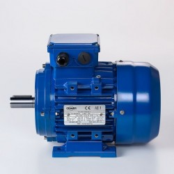 Motor eléctrico trifásico Cemer 1.1kw/1.5CV, 1500 rpm, 90B3 (ØEje motor 24 mm) 220/380V, IP55, IE3, Carcasa aluminio