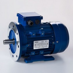 Motor eléctrico trifásico Cemer 37kw/50CV, 1500 rpm, 225B35 (ØEje motor 60 mm, ØBrida 450 mm + Patas) 380/660V, IP55, IE3, Carcasa fundición