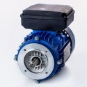 Motor eléctrico monofásico con condensador permanente 0.06kw/0.09CV, 1500 rpm, 56B14 (ØEje motor 9 mm, ØBrida 80 mm) 220V, IP55, IE2